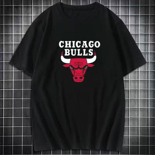 Chicago Bulls Black T-Shirt - TheFutbolistaCloset