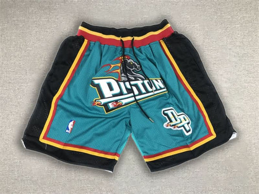 Detroit Pistons Just Don Shorts - TheFutbolistaCloset