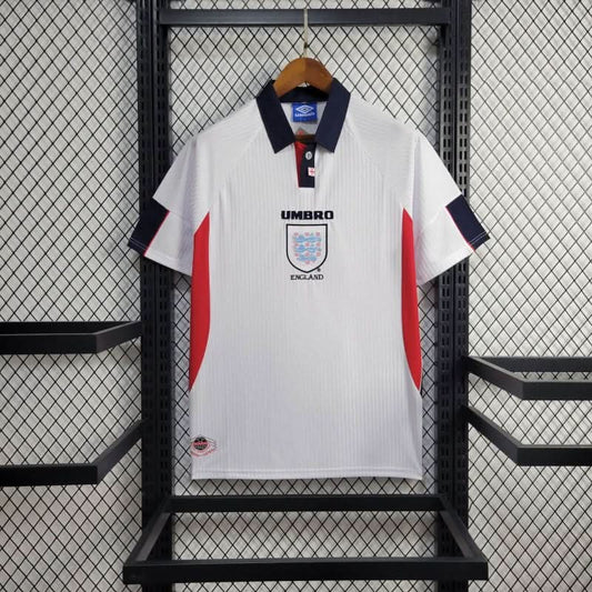England 1998 Home Shirt - TheFutbolistaCloset