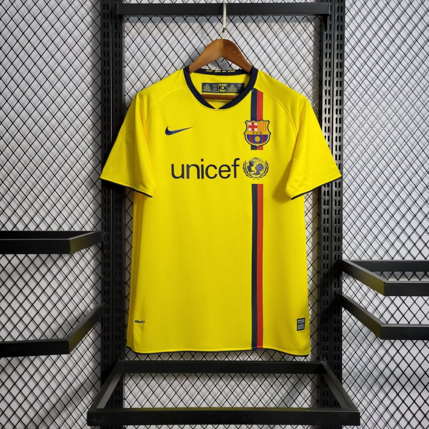 FCBarcelona 08/09 Away Shirt - TheFutbolistaCloset