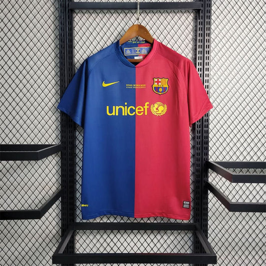 FCBarcelona 08/09 Home Shirt - TheFutbolistaCloset