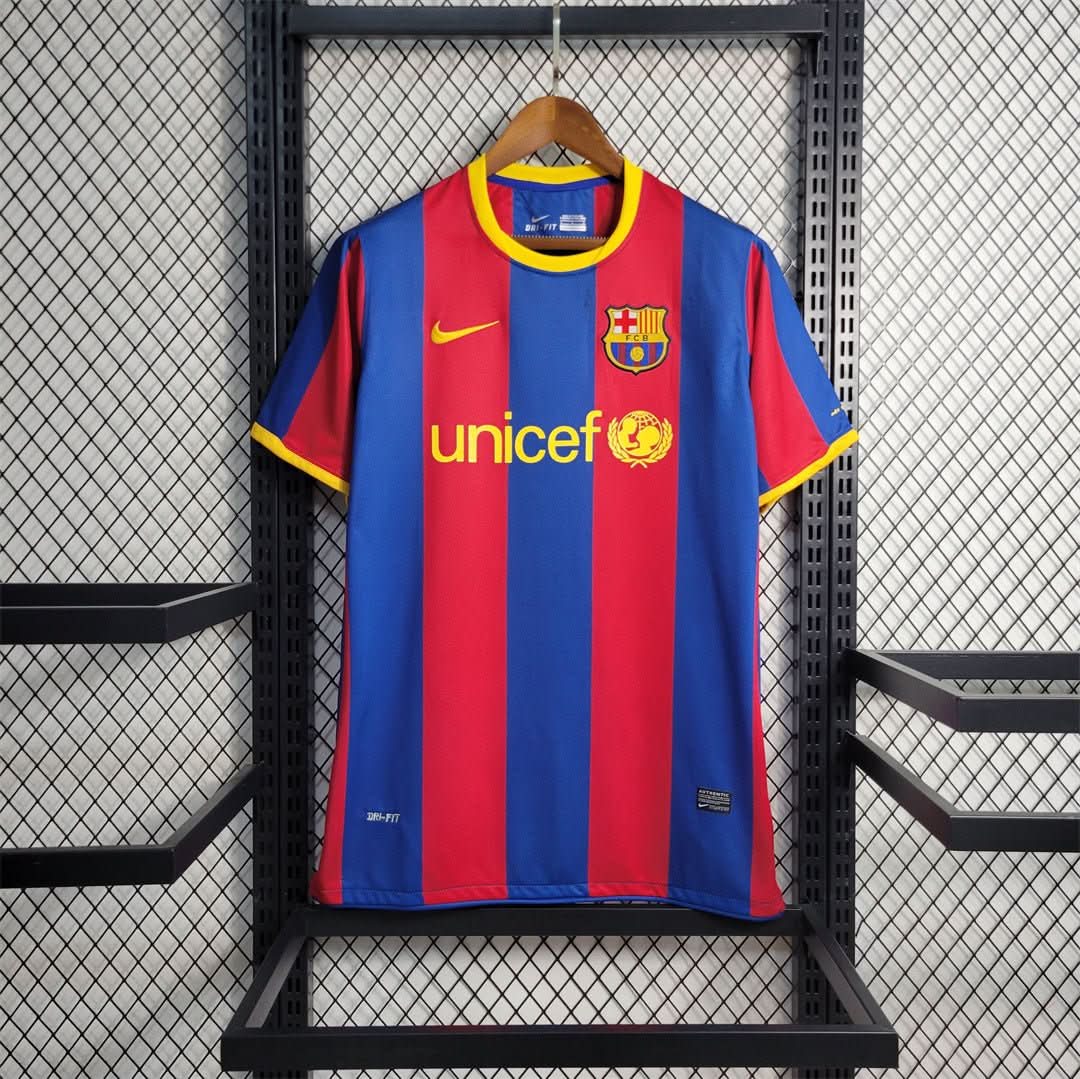 FCBarcelona 10/11 Home Shirt - TheFutbolistaCloset