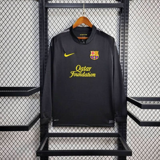 FCBarcelona 11/12 Away Shirt Long Sleeve - TheFutbolistaCloset