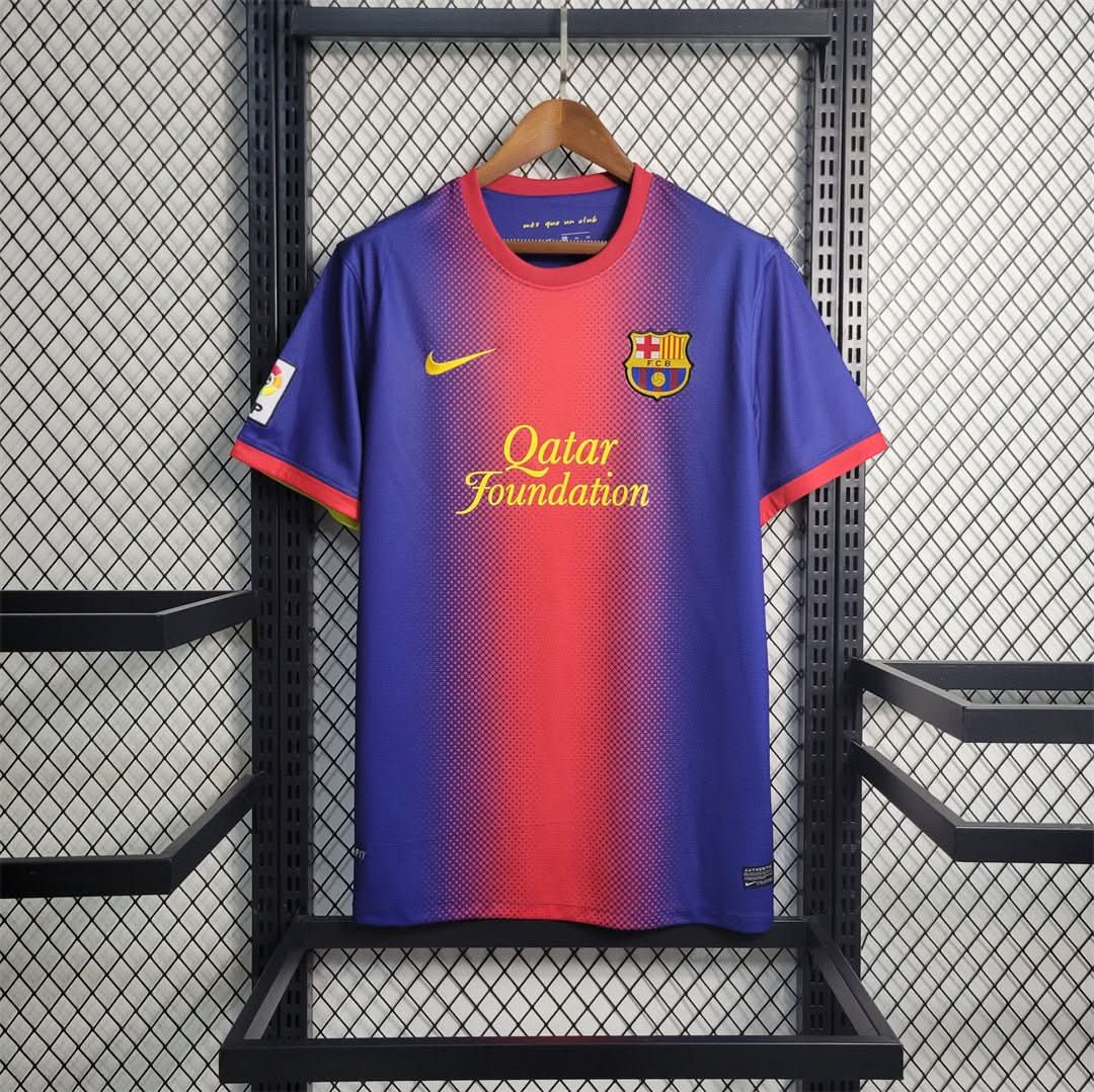 FCBarcelona 12/13 Home Shirt - TheFutbolistaCloset