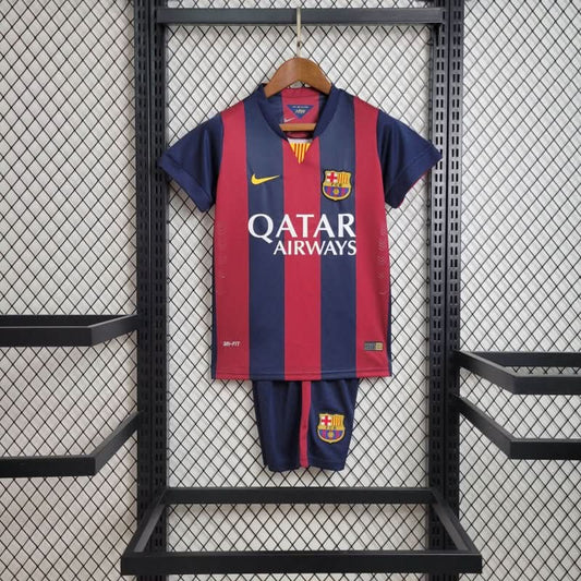 FCBarcelona 14/15 Home Kids Set - TheFutbolistaCloset