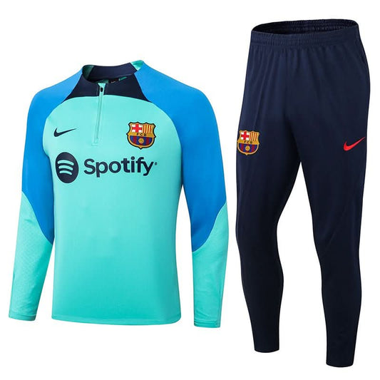 FCBarcelona 22/23 Light Blue Training Set - TheFutbolistaCloset