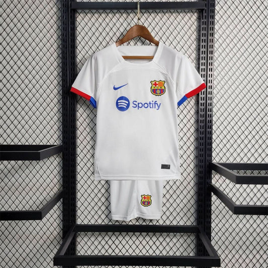 FCBarcelona 23/24 Away Kids Set - TheFutbolistaCloset
