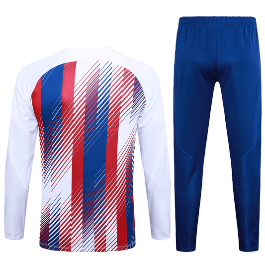 FCBarcelona 23/24 White Red Blue Training Set - TheFutbolistaCloset