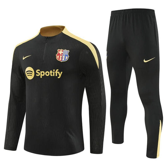 FCBarcelona 24/25 Black & Gold Training Set - TheFutbolistaCloset