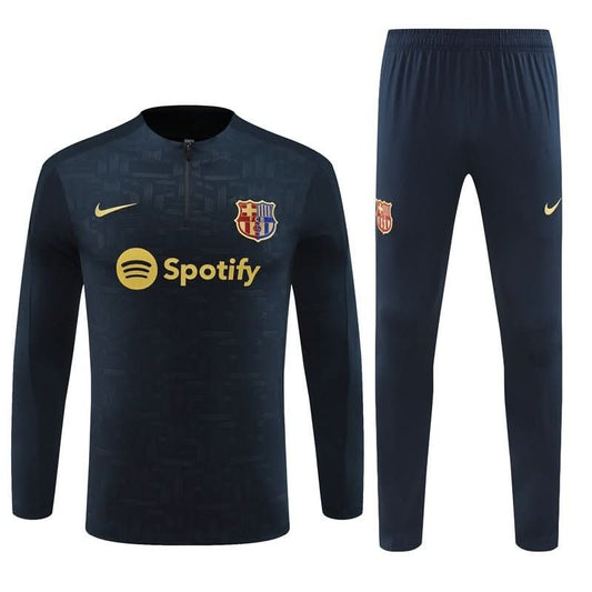 FCBarcelona 24/25 Blue & Gold Training Set - TheFutbolistaCloset