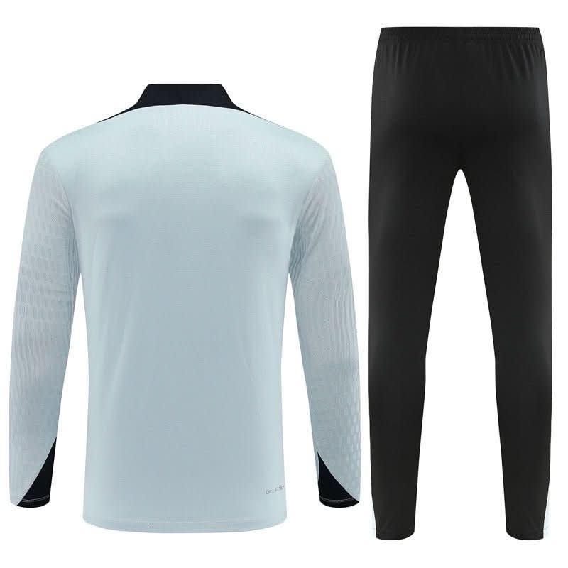 FCBarcelona 24/25 Grey & Black Training Set - TheFutbolistaCloset