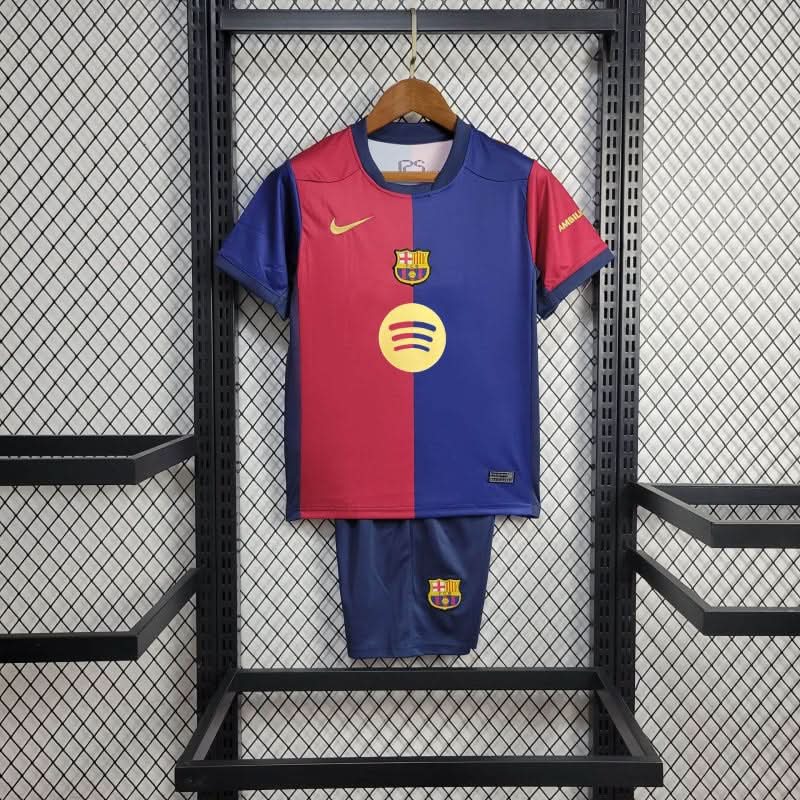 FCBarcelona 24/25 Home Kids Set - TheFutbolistaCloset