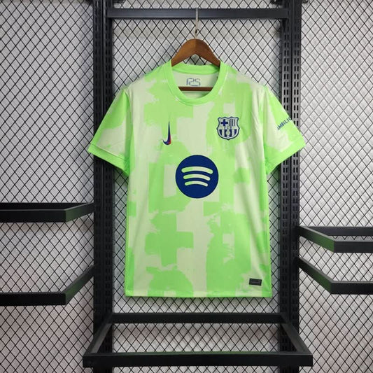 FCBarcelona 24/25 Third Shirt Short Logo - TheFutbolistaCloset