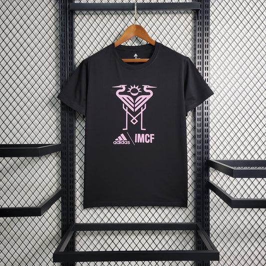 Inter Miami Logo Black T-Shirt