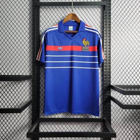 France 1986 Home Shirt - TheFutbolistaCloset