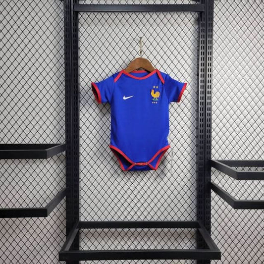 France Euros 2024 Home Babies Body Shirt - TheFutbolistaCloset
