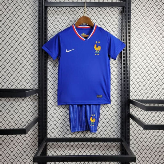 France Euros 2024 Home Kids Set - TheFutbolistaCloset