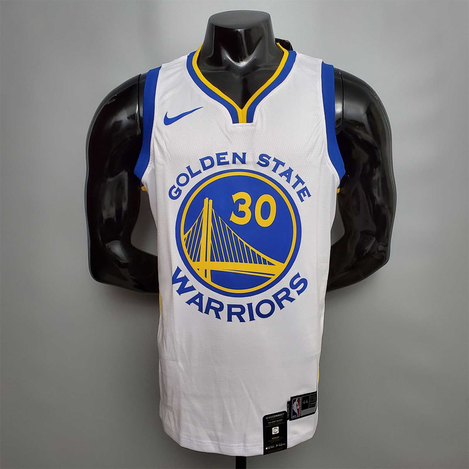Golden State Warriors White Jersey - TheFutbolistaCloset