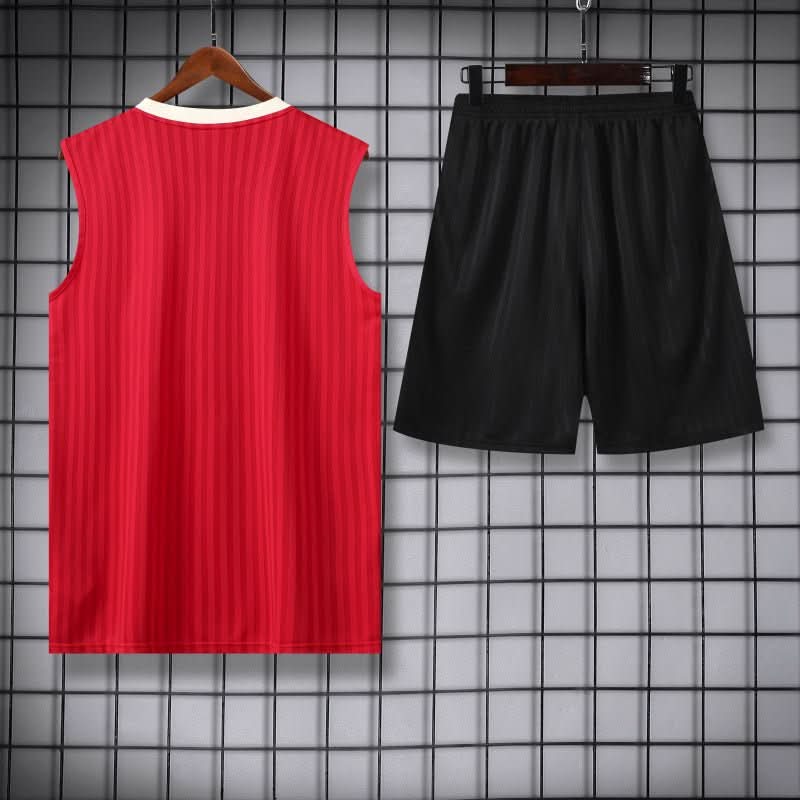 גופיית אימון מנצ׳סטר יונייטד 25/26 אדומה - TheFutbolistaCloset