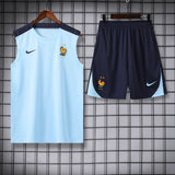 גופיית אימון צרפת תכלת - TheFutbolistaCloset