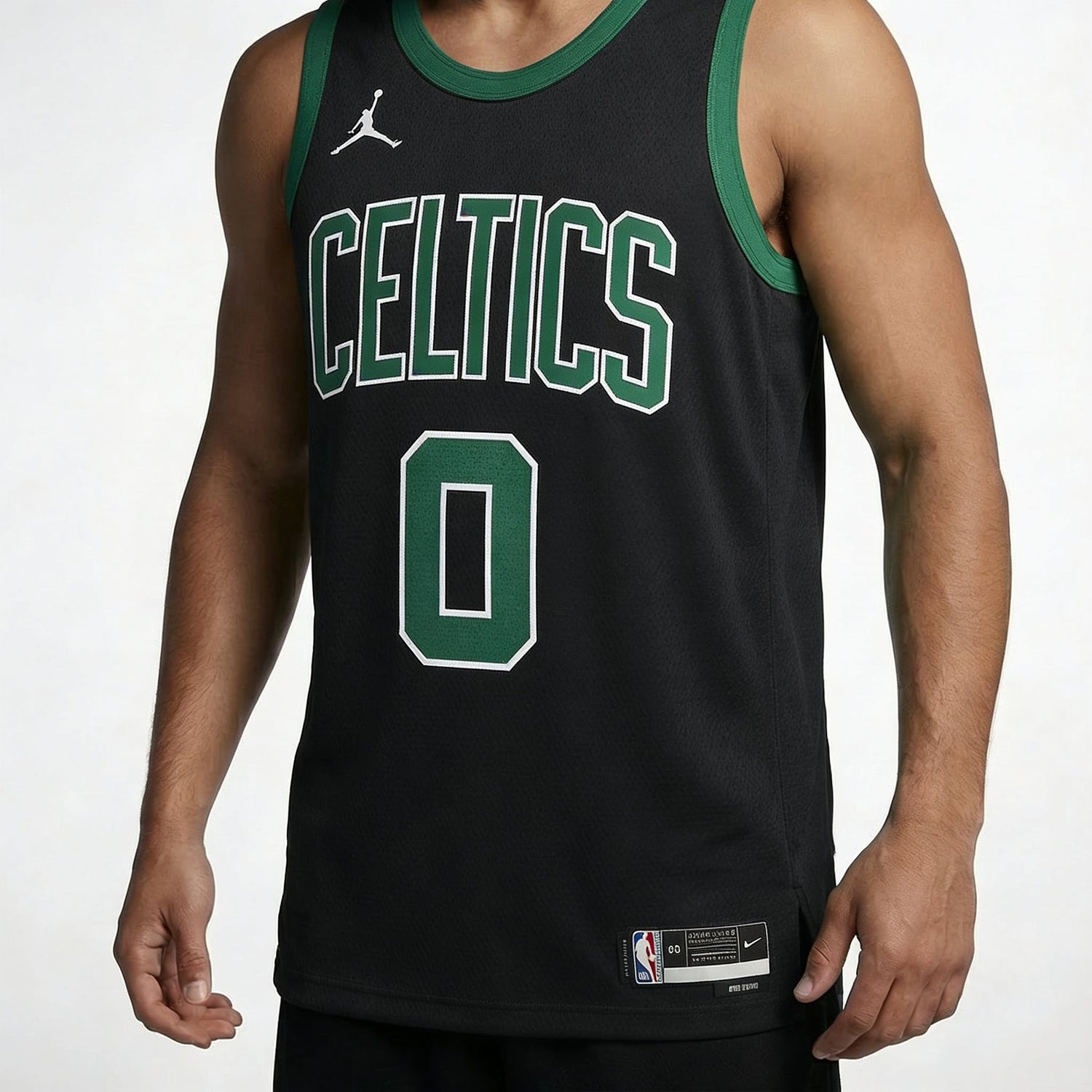 גופיית משחק בוסטון סלטיקס שחורה - TheFutbolistaCloset