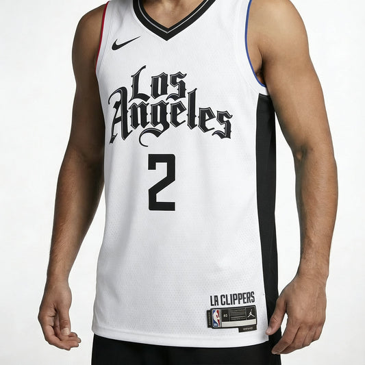 גופיית משחק רשמית לוס אנג׳לס קליפרס לבנה - TheFutbolistaCloset
