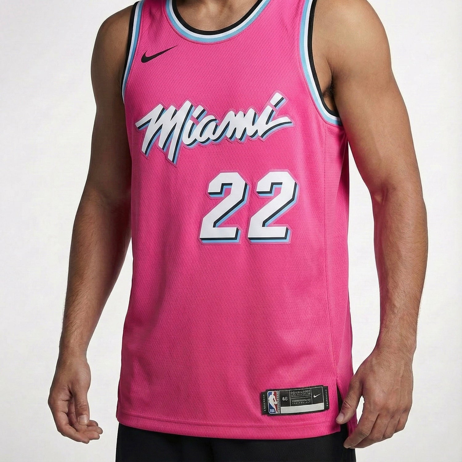 גופיית משחק מיאמי היט ורודה - TheFutbolistaCloset