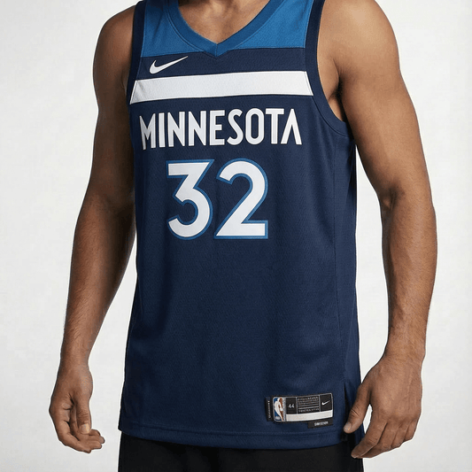 גופיית משחק מינסוטה טימברוולבס כחולה - TheFutbolistaCloset