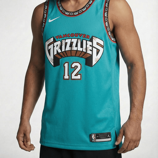 גופיית משחק ממפיס גריזליס תכלת - TheFutbolistaCloset