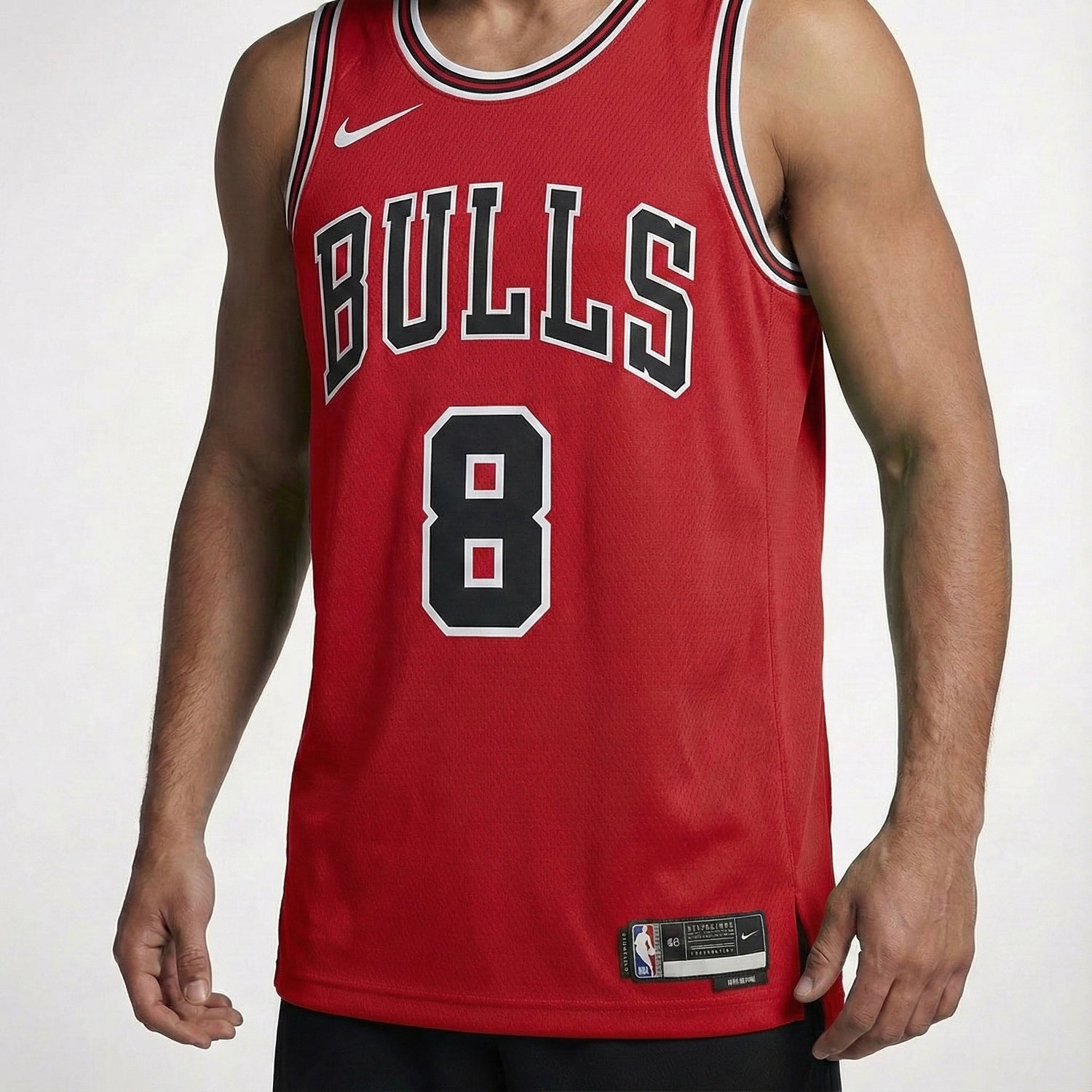 גופיית משחק שיקגו בולס אדומה - TheFutbolistaCloset