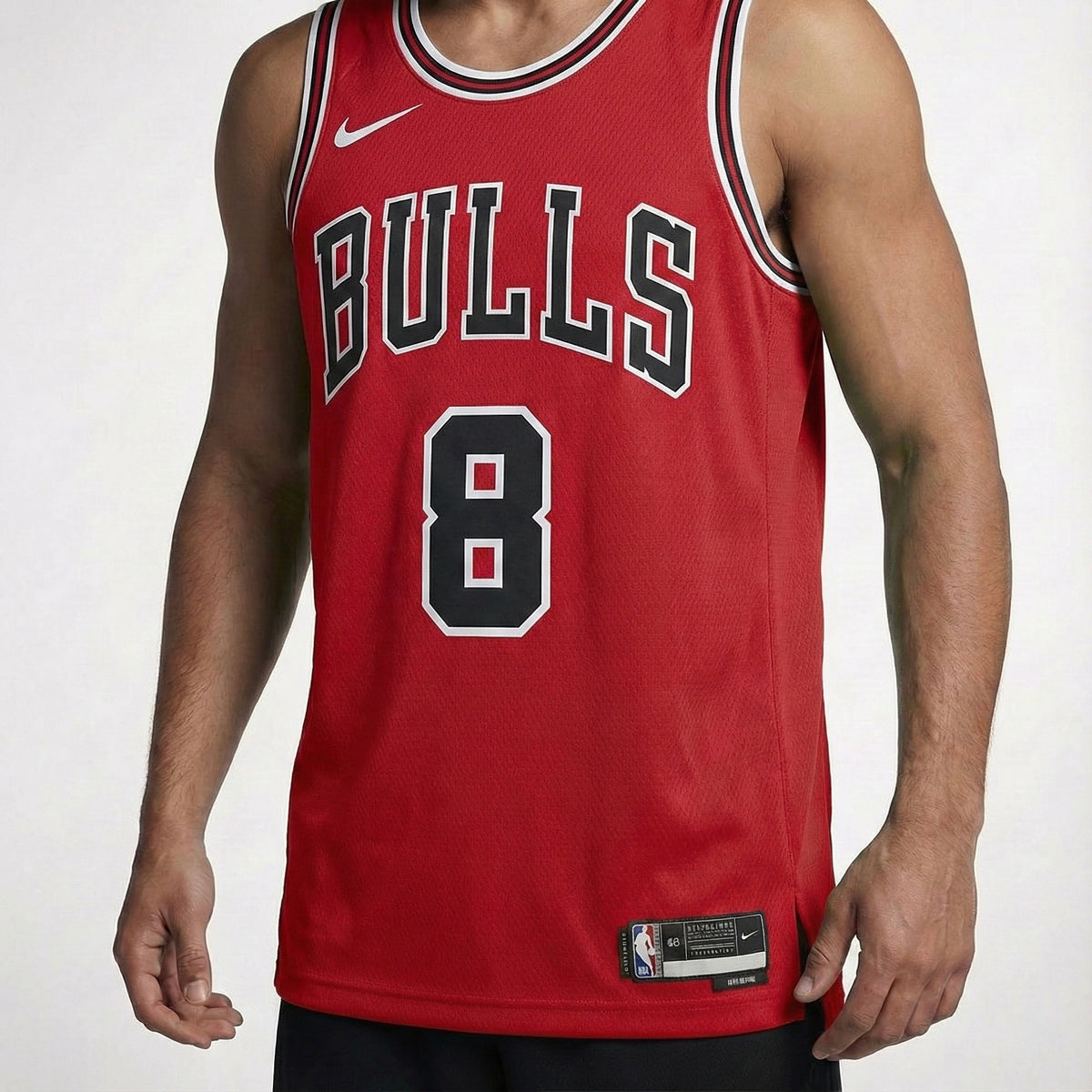גופיית משחק רשמית שיקגו בולס אדומה - TheFutbolistaCloset