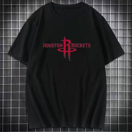 Houston Rockets Black T-Shirt - TheFutbolistaCloset
