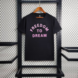 Inter Miami "Freedom To Dream" Black T-Shirt - TheFutbolistaCloset