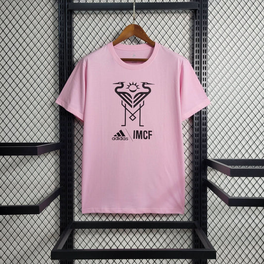 Inter Miami Logo Pink T-Shirt - TheFutbolistaCloset