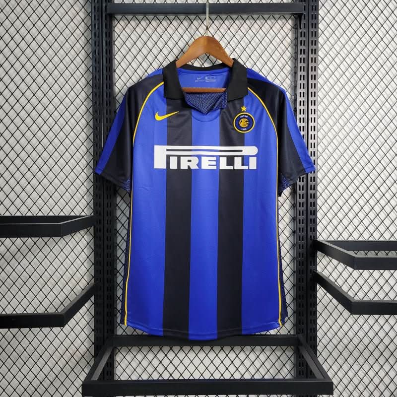 Inter Milan 01/02 Home Shirt - TheFutbolistaCloset