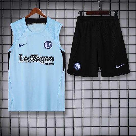 Inter Milan 23/24 Light Blue Training Shirt - TheFutbolistaCloset