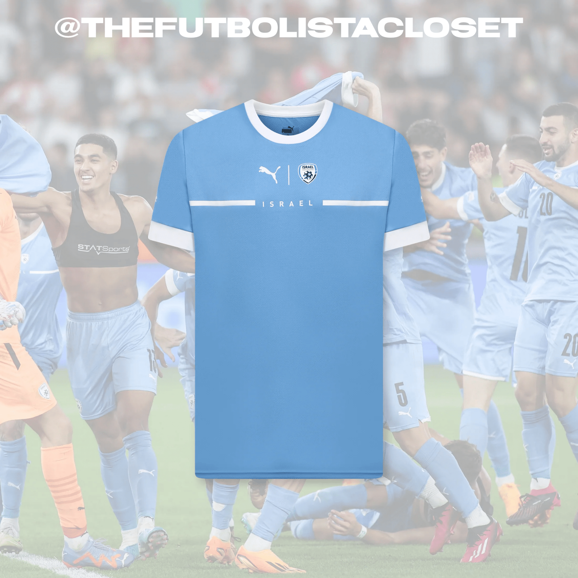 Israel National Team Home Shirt - TheFutbolistaCloset