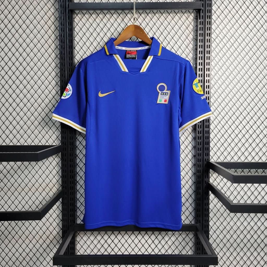 Italy 1996 Home Shirt - TheFutbolistaCloset