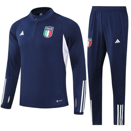 Italy 23/24 Dark Blue Training Set - TheFutbolistaCloset