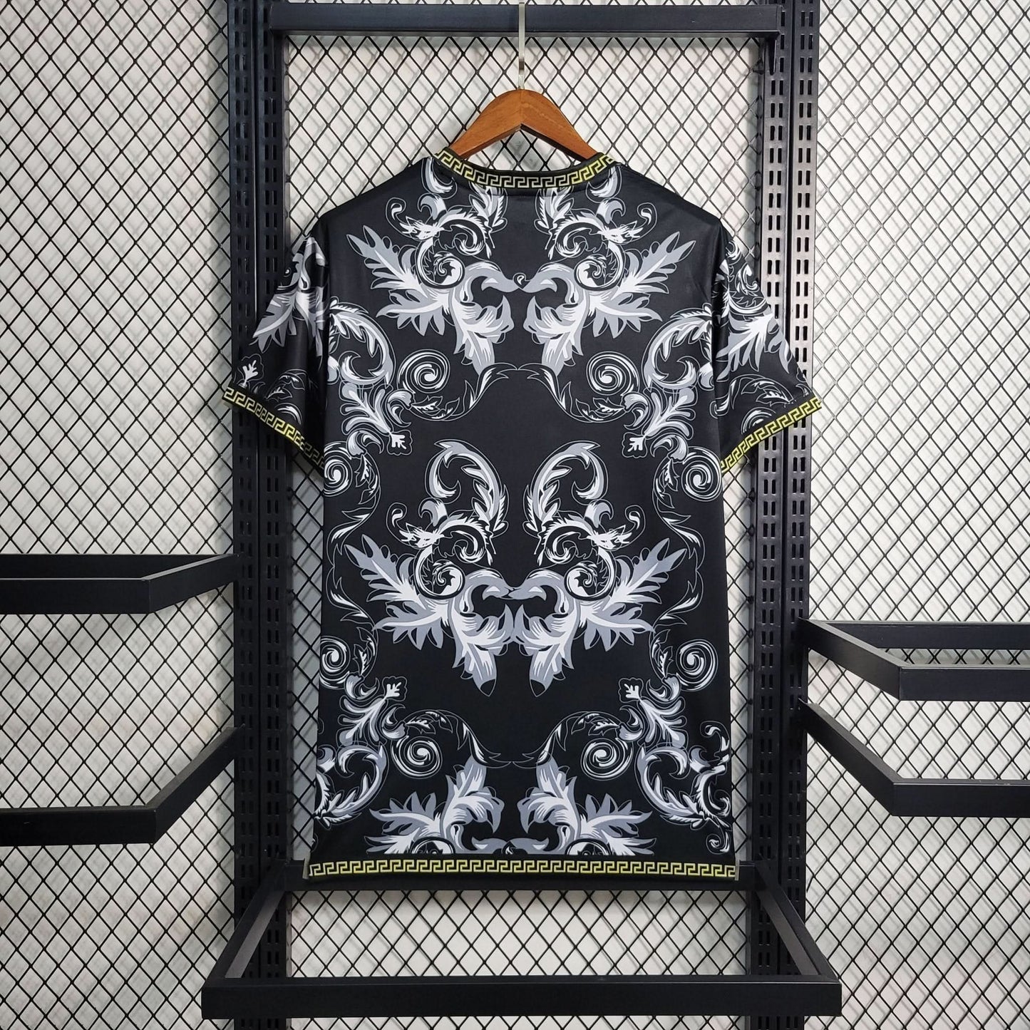Italy Black Versace Special Edition Shirt - TheFutbolistaCloset