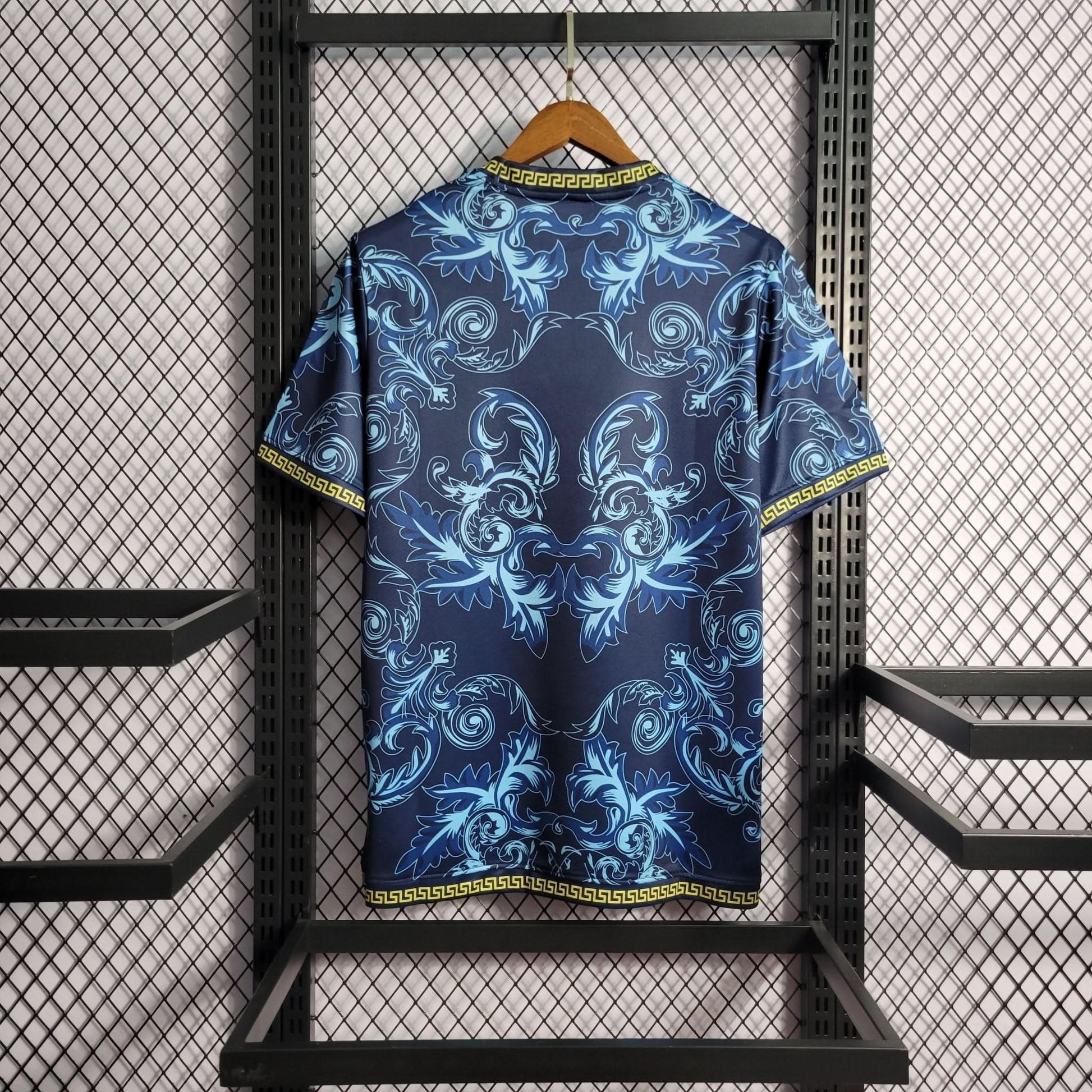 Italy Blue Versace Special Edition Shirt - TheFutbolistaCloset