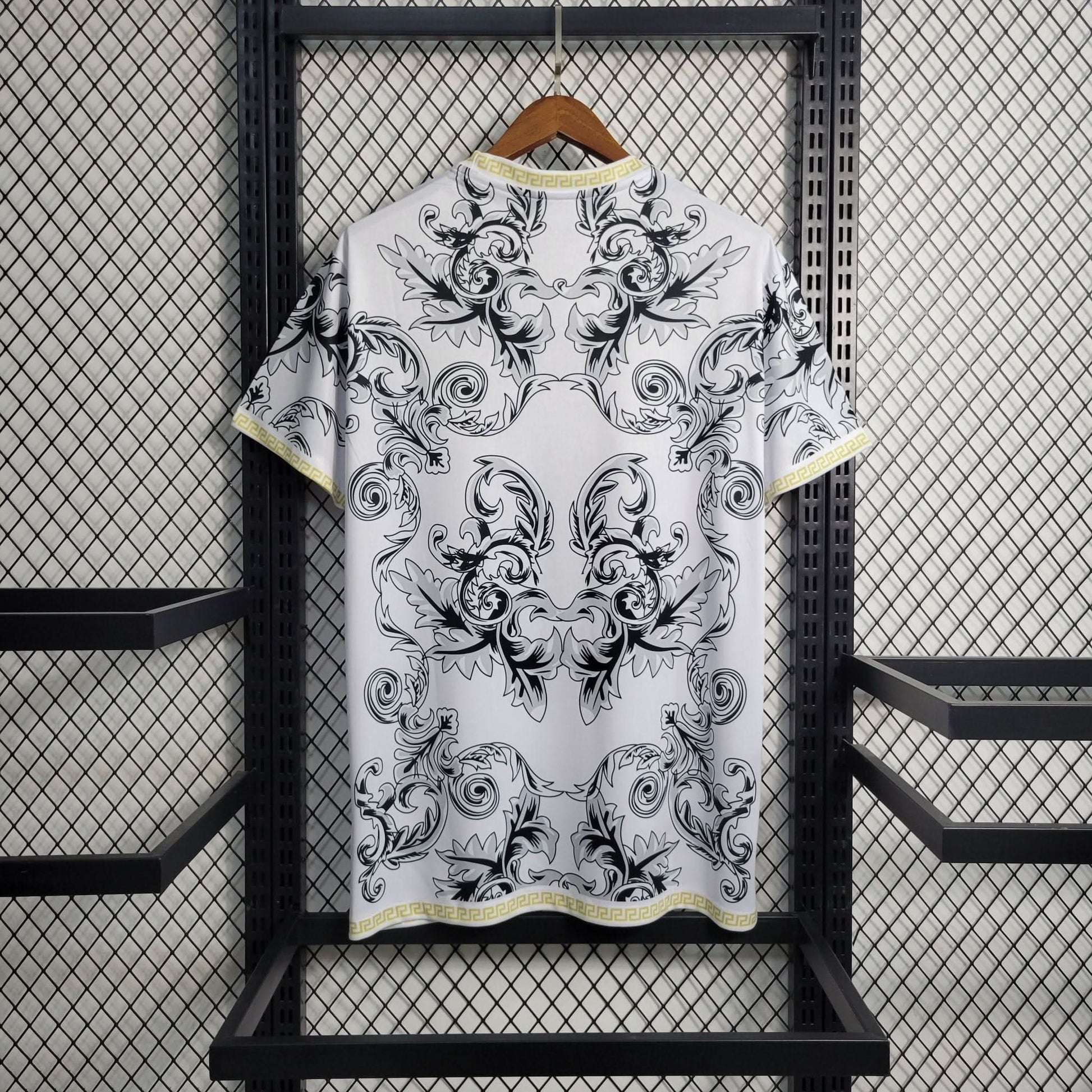 Italy White Versace Special Edition Shirt - TheFutbolistaCloset