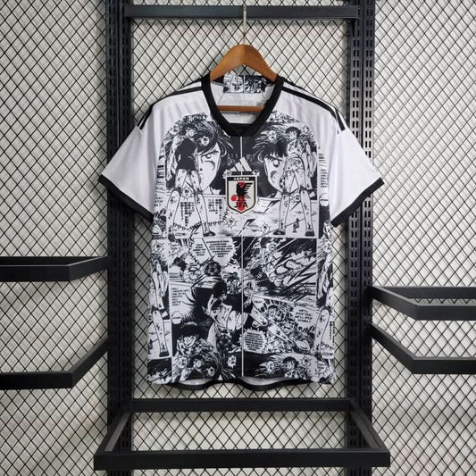 Japan Black & White Anime Special Shirt - TheFutbolistaCloset