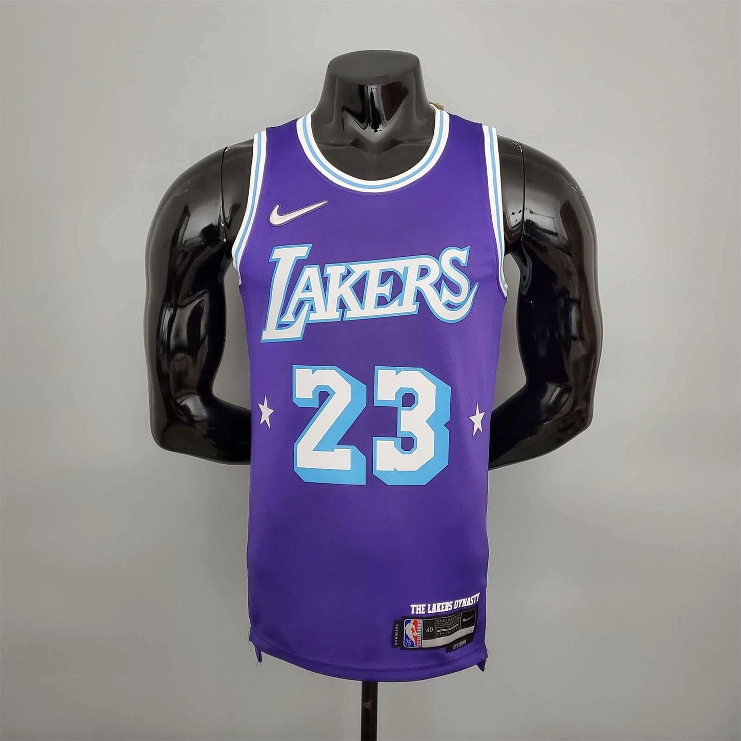 Los Angeles Lakers Purple White Jersey - TheFutbolistaCloset