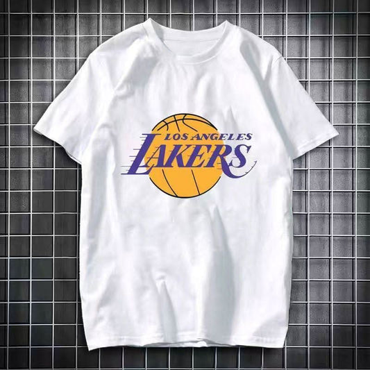 Los Angeles Lakers White T-Shirt - TheFutbolistaCloset