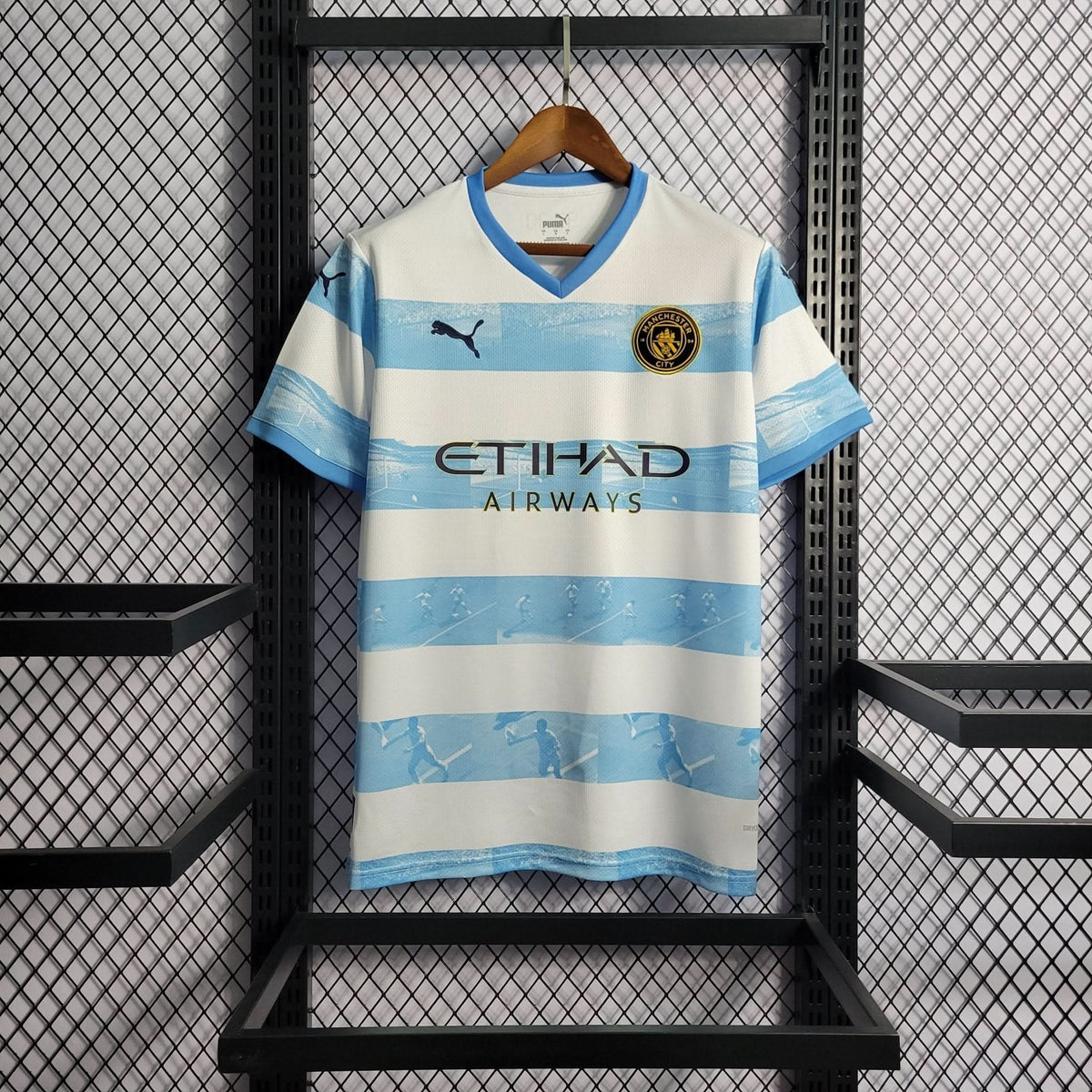 Manchester City 22/23 93:20 The 10th Anniversary Shirt - TheFutbolistaCloset