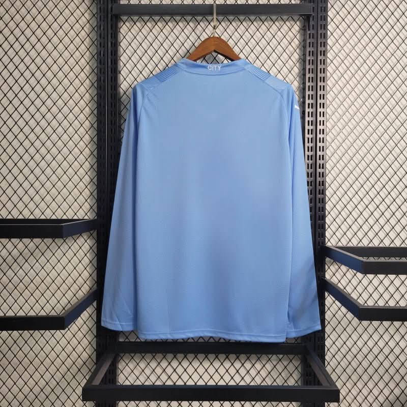 Manchester City Home Shirt Long Sleeve - TheFutbolistaCloset