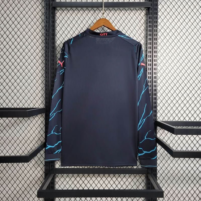 Manchester City Third Shirt Long Sleeve - TheFutbolistaCloset
