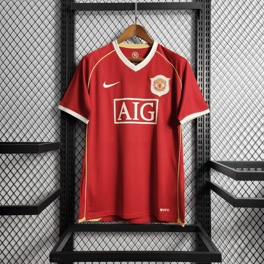 Manchester United 06/07 Home Shirt - TheFutbolistaCloset