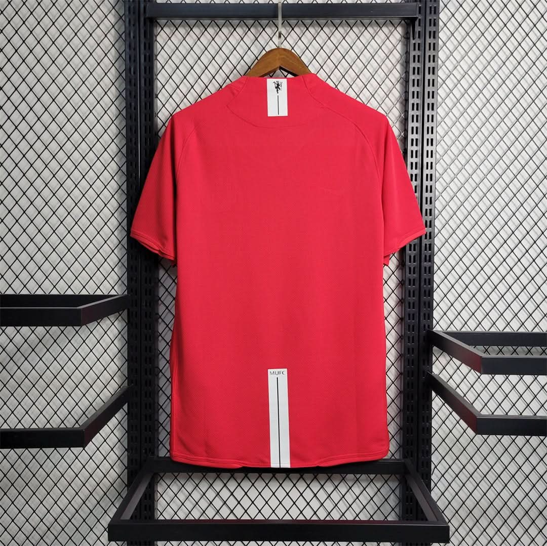 Manchester United 07/08 Home Shirt - TheFutbolistaCloset